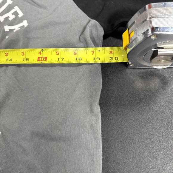 Harry Potter Shirt Hufflepuff Quidditch Womens XL 3/4 Sleeve Gray - Picture 6 of 8